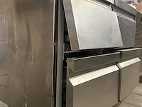 Koelwerkbank met 4 lades 135x63x88, il, tnmg2v2510 - afbeelding 2 van  5