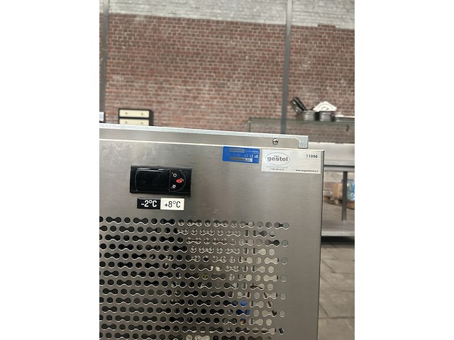 Koelwerkbank met 4 lades 135x63x88, il, tnmg2v2510 - afbeelding 5 van  7