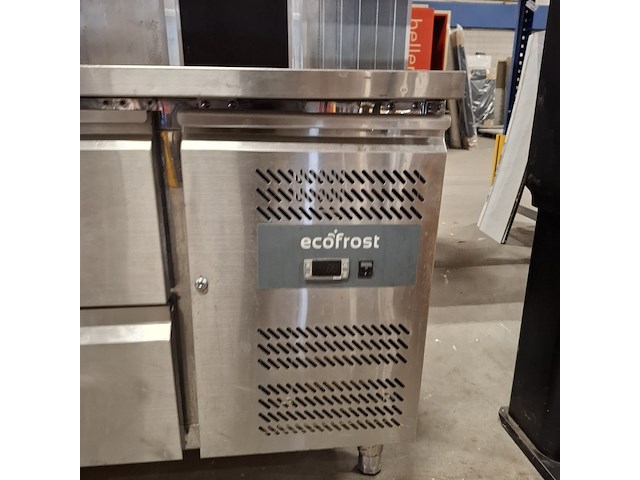 Koelwerkbank met 4 lades, ecofrost - afbeelding 3 van  8