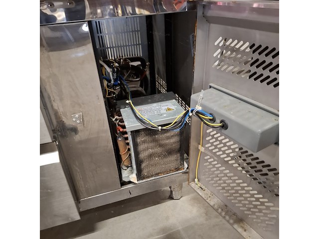 Koelwerkbank met 4 lades, ecofrost - afbeelding 7 van  8