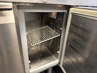 Koelwerkbank met dubbel deur koeling en gekoelde lades - afbeelding 5 van  7