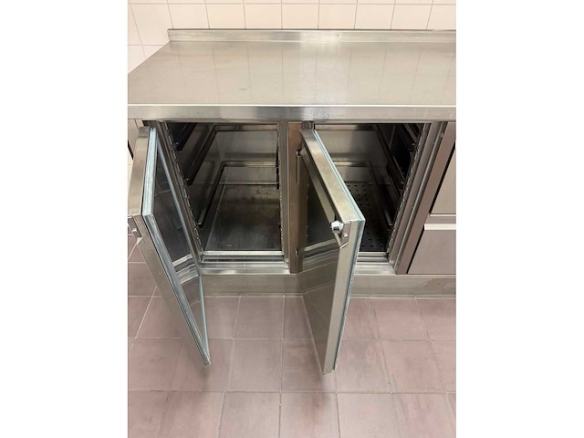 Koelwerkbank met onderkast 347cm - afbeelding 4 van  7