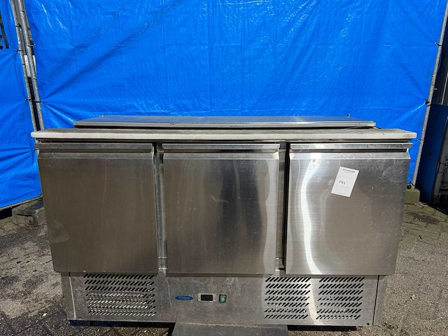 Koelwerkbank met saladebar - afbeelding 1 van  3