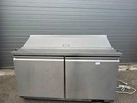 Koelwerkbank met saladebar