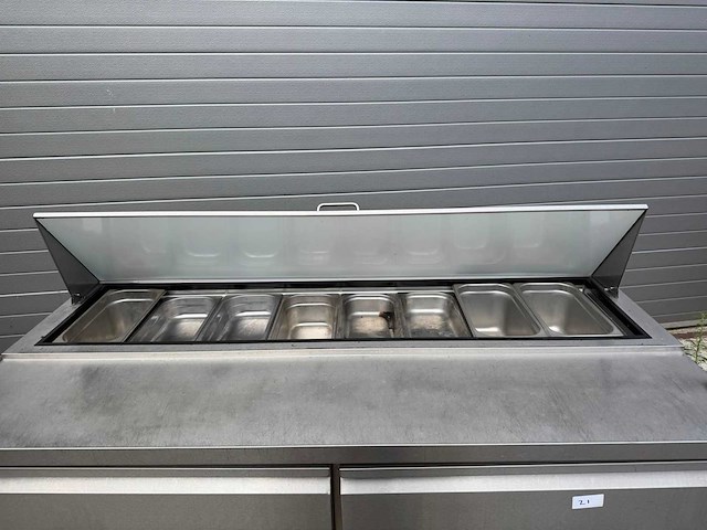 Koelwerkbank met saladebar - afbeelding 2 van  4