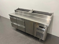 Koelwerkbank met saladette - afbeelding 1 van  7