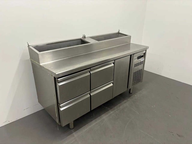 Koelwerkbank met saladette - afbeelding 3 van  7