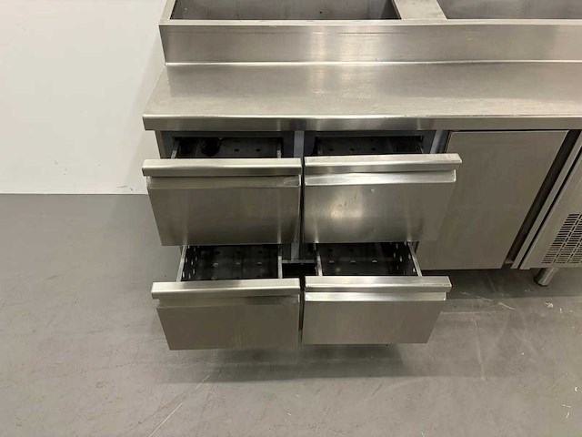 Koelwerkbank met saladette - afbeelding 5 van  7