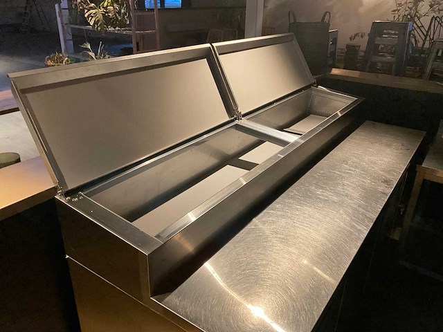 Koelwerkbank met saladette - afbeelding 3 van  3