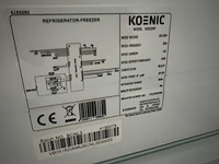 Koenic amerikaanse koelkast f (kdd226f) - afbeelding 3 van  3