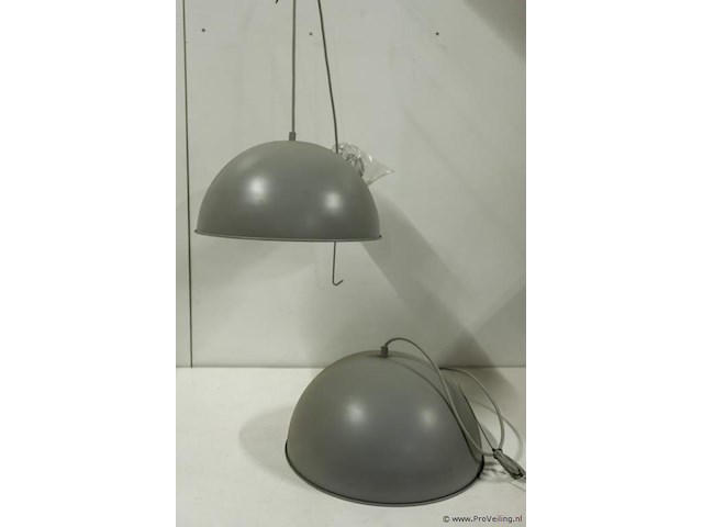 Koepel hanglampen - 2 stuks - afbeelding 1 van  2
