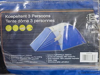 Koepeltent, 3 persoons - afbeelding 1 van  2