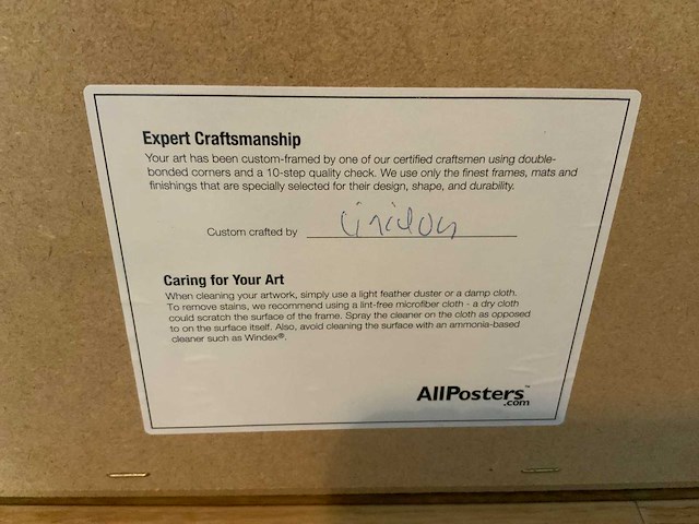 Koetsier prent op hout (5x) - afbeelding 2 van  10