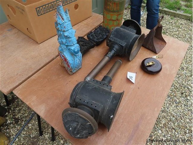 Koetslampen , rolmeter enz…. - afbeelding 3 van  3