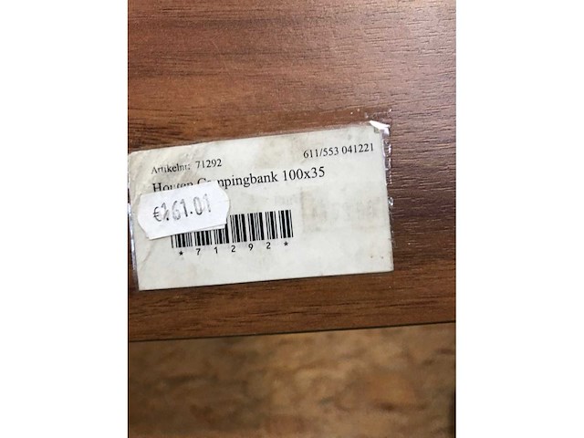Koffer campingbank (2x) - afbeelding 4 van  4