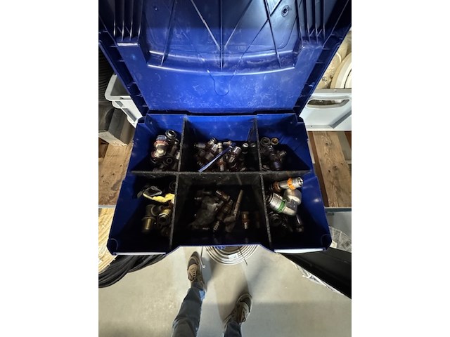 Koffer met ca. 100x perskoppeling - afbeelding 2 van  3