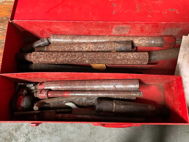 Koffer met diamantboren en verlengstukken - afbeelding 2 van  3