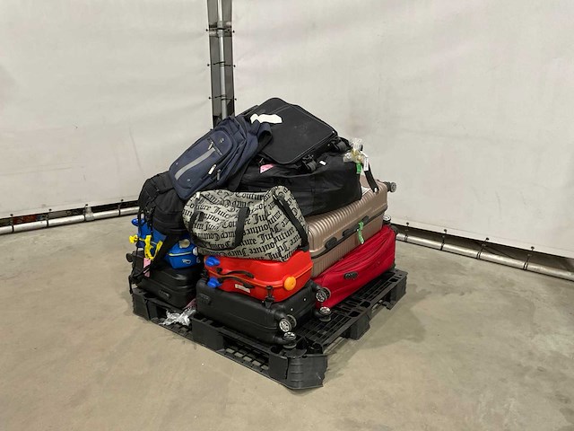 Koffers en weekend tassen met onbekende inhoud - afbeelding 1 van  5