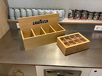 Koffie en thee display - afbeelding 1 van  3