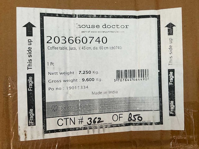 Koffie tafel - afbeelding 3 van  3