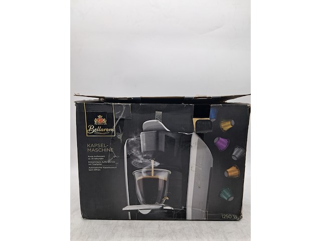 Koffie zet apparaat, bellarom, 1250w capsule automaat - afbeelding 1 van  4