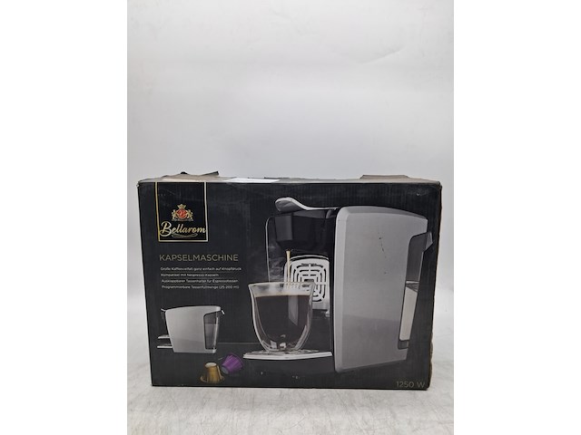 Koffie zet apparaat, bellarom, 1250w capsule automaat - afbeelding 1 van  5