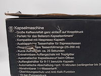 Koffie zet apparaat, bellarom, 1250w capsule automaat - afbeelding 3 van  5