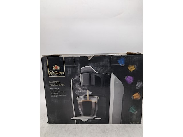 Koffie zet apparaat, bellarom, 1250w capsule automaat - afbeelding 4 van  5