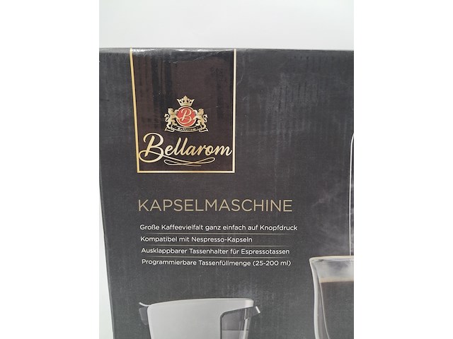 Koffie zet apparaat, bellarom, 1250w capsule automaat - afbeelding 3 van  6