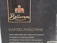 Koffie zet apparaat, bellarom, 1250w capsule automaat - afbeelding 3 van  6