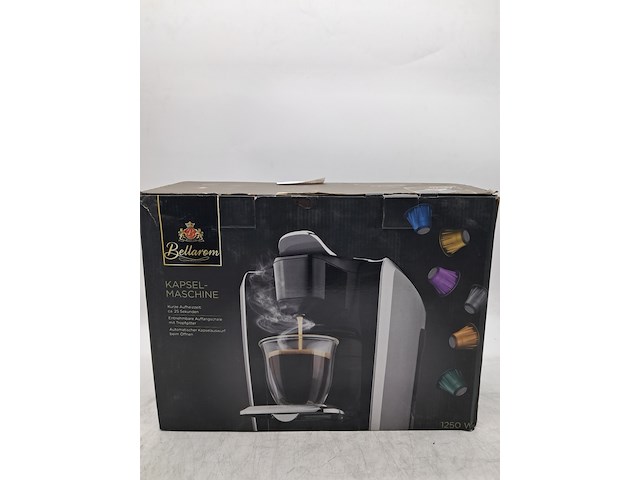 Koffie zet apparaat, bellarom, 1250w capsule automaat - afbeelding 5 van  6