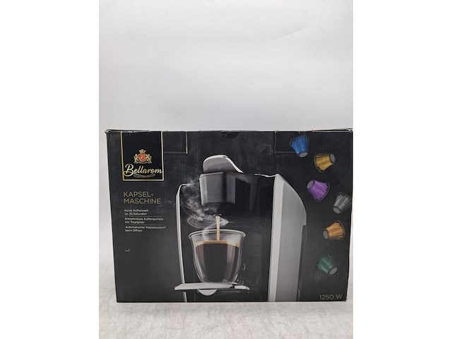 Koffie zet apparaat, bellarom, 1250w capsule automaat - afbeelding 3 van  4