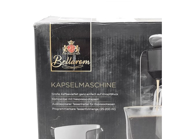 Koffie zet apparaat, bellarom, 1250w capsule automaat - afbeelding 2 van  3