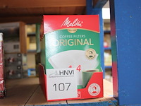 Koffiefilters melitta maat 1x4. 6 verpakkingen. - afbeelding 1 van  2