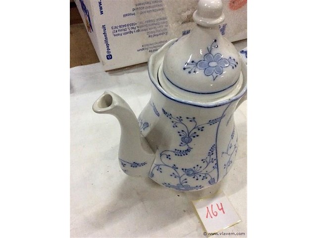 Koffiekan blauw - afbeelding 2 van  3