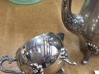 Koffiekan + ( verzilverd ) - afbeelding 3 van  3