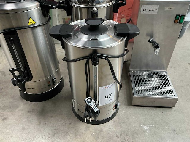 Koffieketel en theedispenser (4x) - afbeelding 2 van  5
