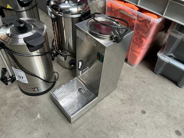 Koffieketel en theedispenser (4x) - afbeelding 4 van  5