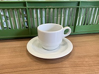 Koffiekop met schotel (150x) - afbeelding 2 van  8