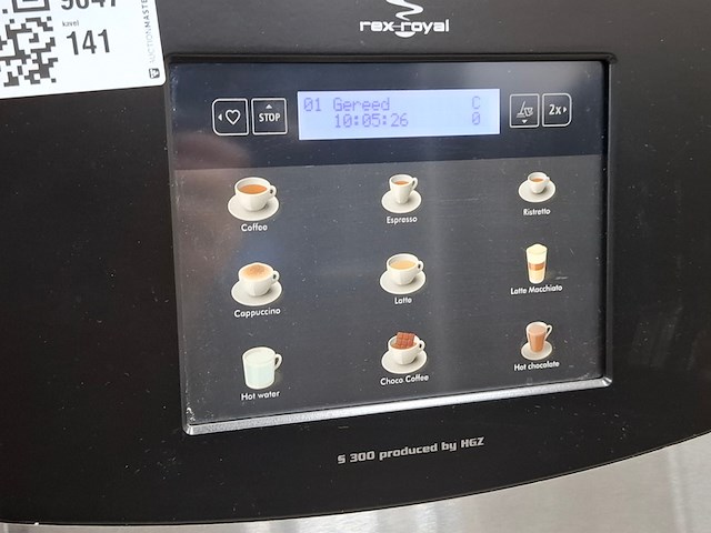 Koffiemachine met waterontharder rex royal, s300 - afbeelding 3 van  6