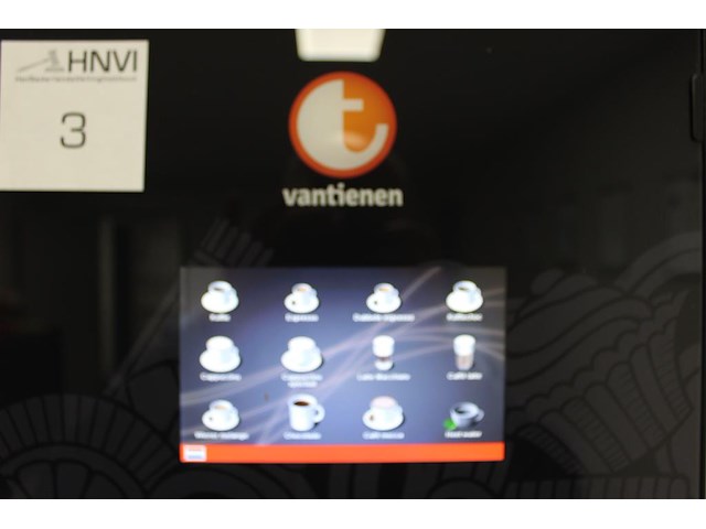 Koffiemachine van tienen perto instant5bb met uitgebreid scala aan koffie e.d. afmeting 35 x 44 x 172 cm. - afbeelding 4 van  4