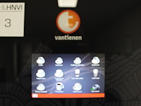 Koffiemachine van tienen perto instant5bb met uitgebreid scala aan koffie e.d. afmeting 35 x 44 x 172 cm. - afbeelding 4 van  4