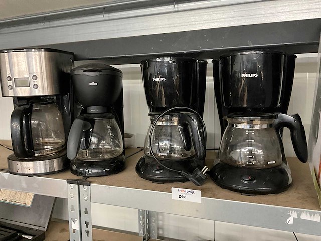 Koffiemachines (4x) - afbeelding 1 van  4