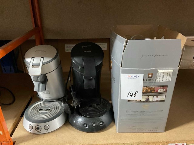 Koffiepad machine (2x) - afbeelding 1 van  4
