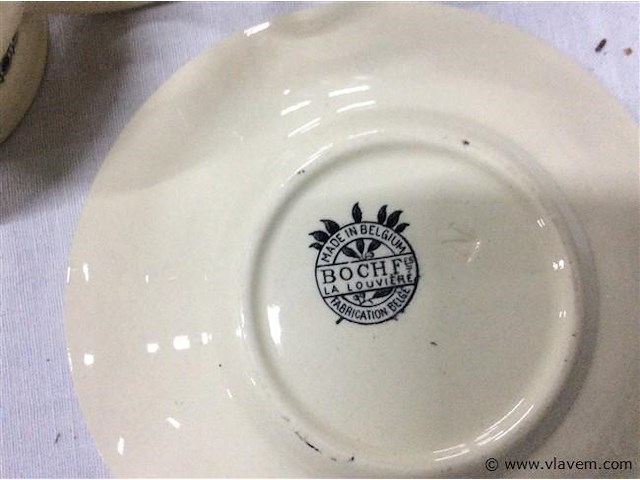 Koffieservies 26stuks boch - afbeelding 3 van  11