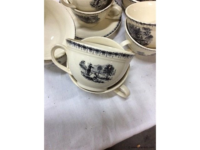 Koffieservies 26stuks boch - afbeelding 4 van  11