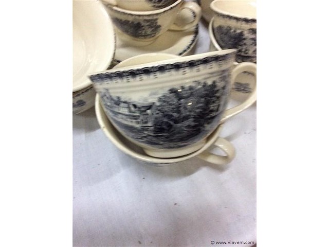 Koffieservies 26stuks boch - afbeelding 5 van  11