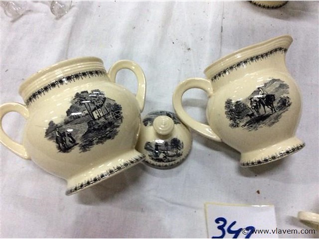 Koffieservies 26stuks boch - afbeelding 7 van  11