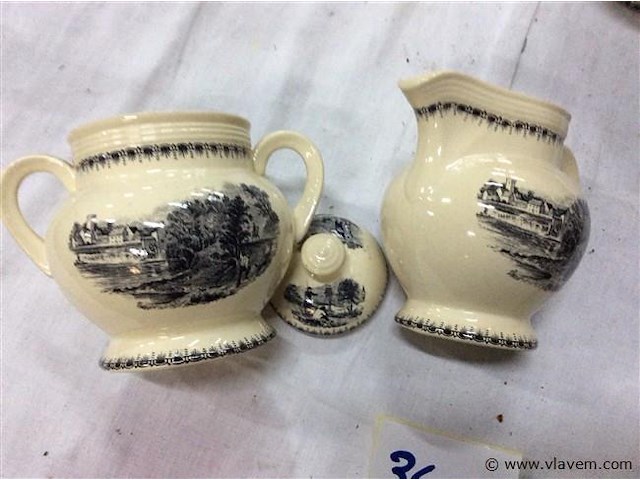 Koffieservies 26stuks boch - afbeelding 8 van  11