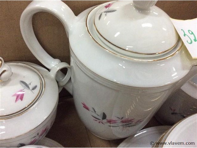 Koffieservies 34st - afbeelding 4 van  4
